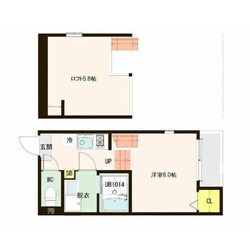 北山駅 徒歩9分 2階の物件間取画像